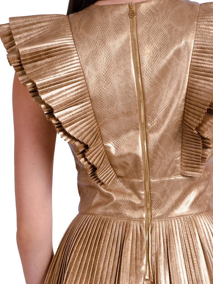 Chloe Faux Leather Dress