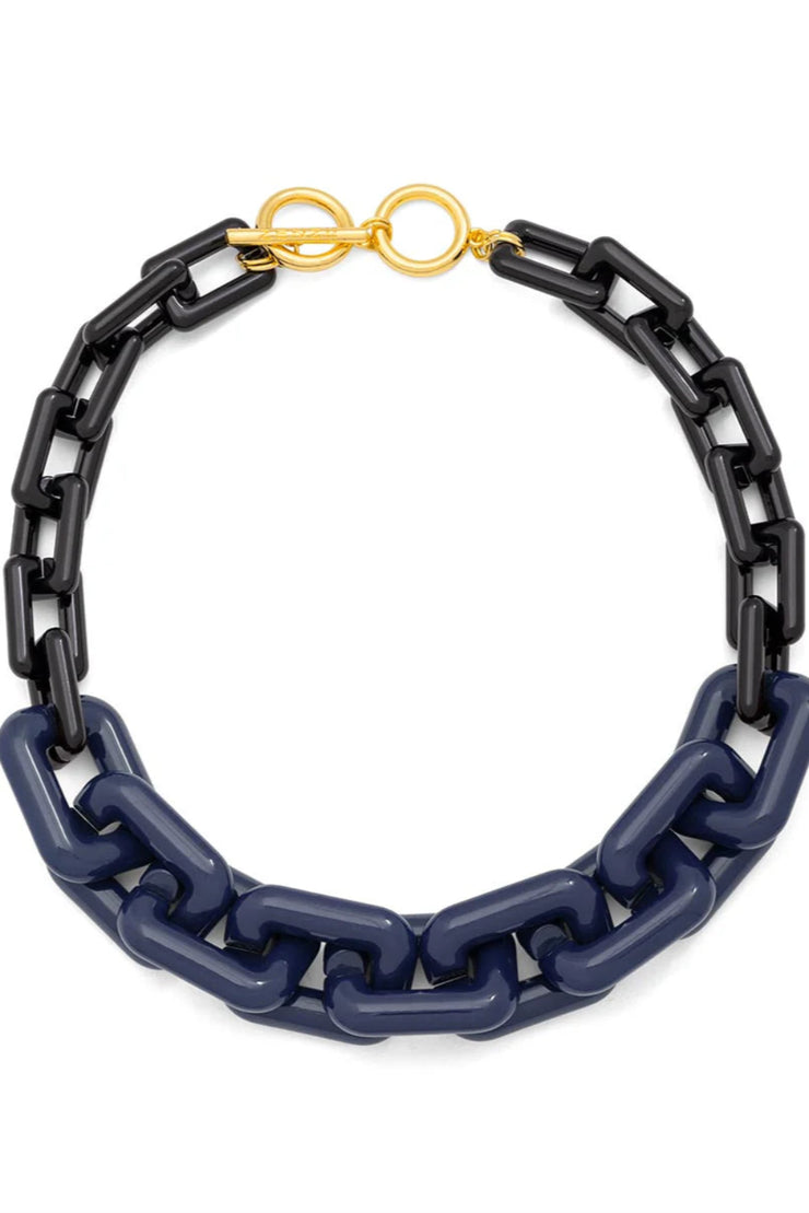 Chunk Link Collar Necklace