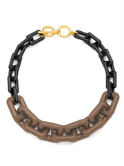 Chunk Link Collar Necklace