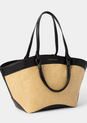 Riviera Raffia Tote