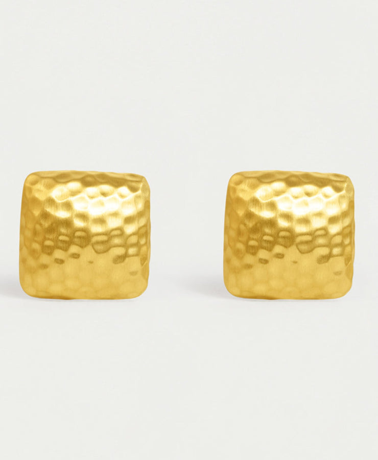 Nomad Square Clip Earrings