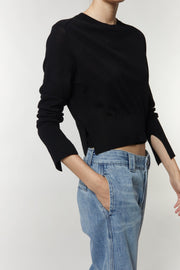 Elodie Layered Crewneck Sweater