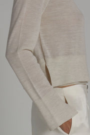 Elodie Layered Crewneck Sweater