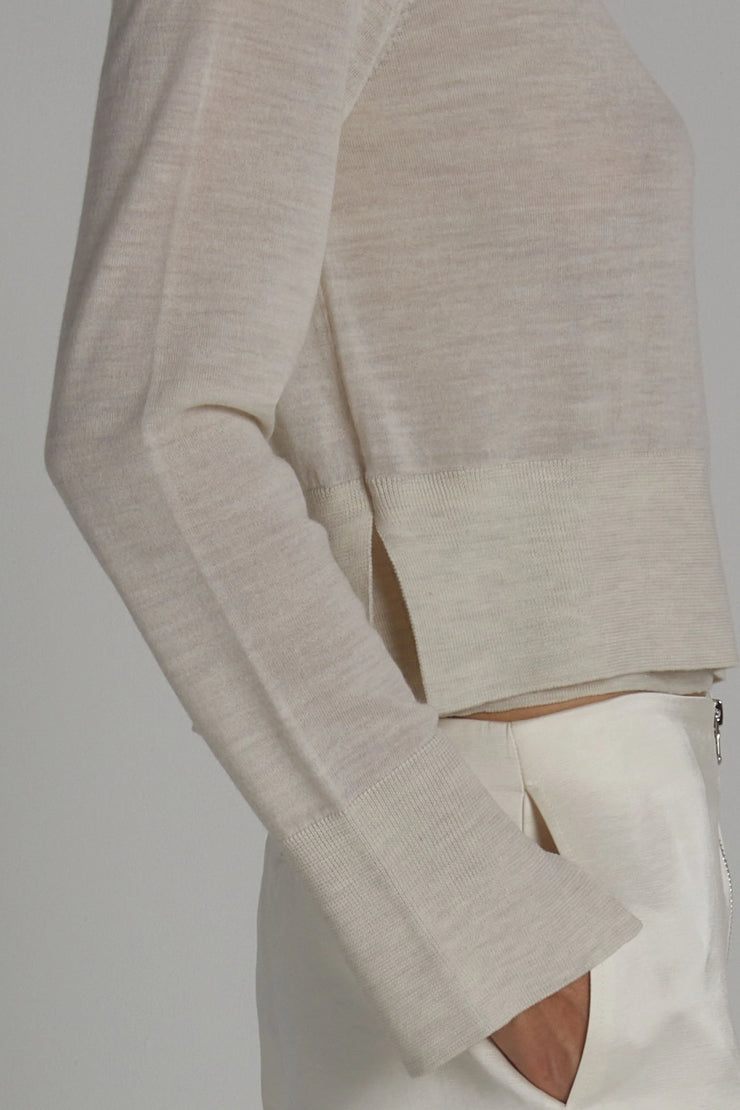 Elodie Layered Crewneck Sweater