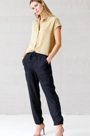 Go Pull It In Top, in WASHED BLACK