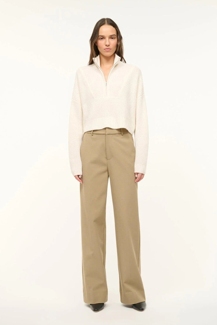 Cropped Hampton Sweater, Cashmere