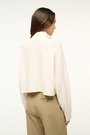 Cropped Hampton Sweater, Cashmere
