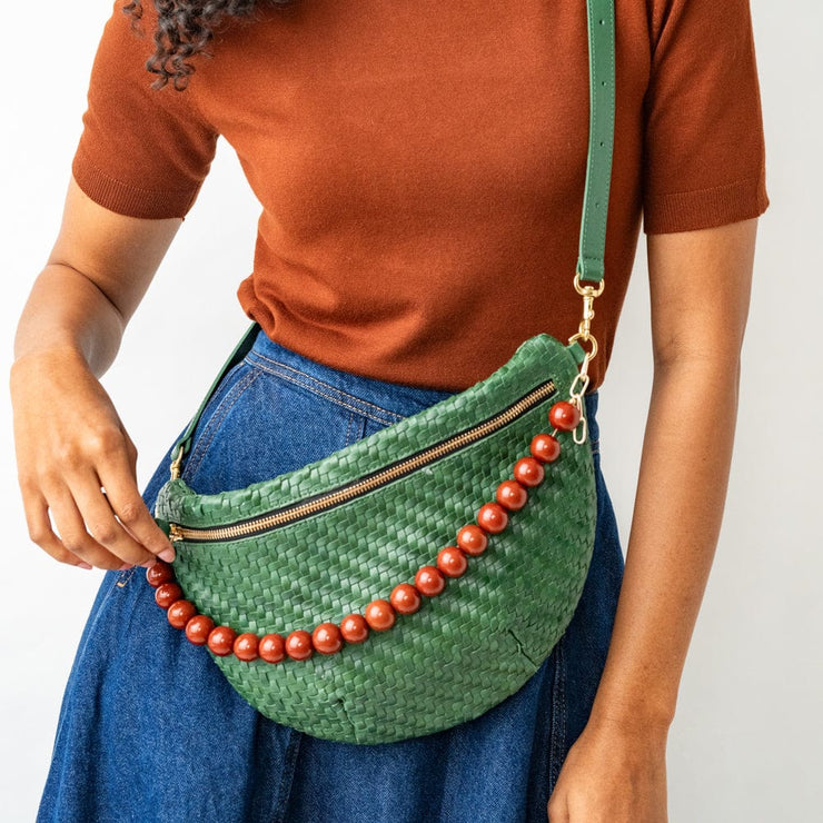 Iris Necklace + bag strap