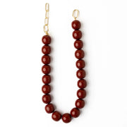 Iris Necklace + bag strap
