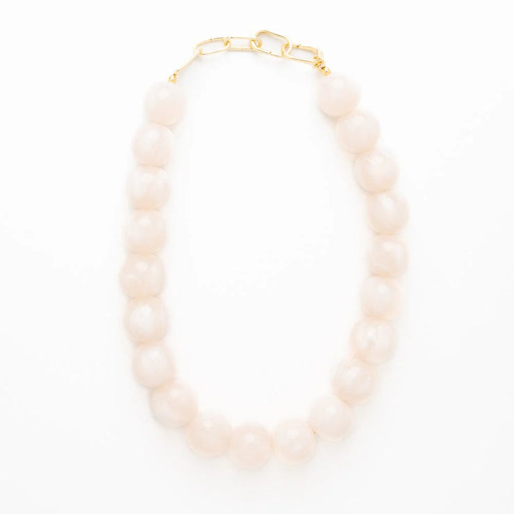 Iris Necklace + bag strap
