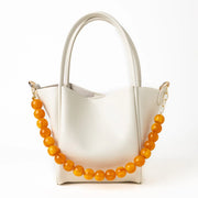 Iris Necklace + bag strap