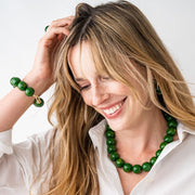 Iris Necklace + bag strap