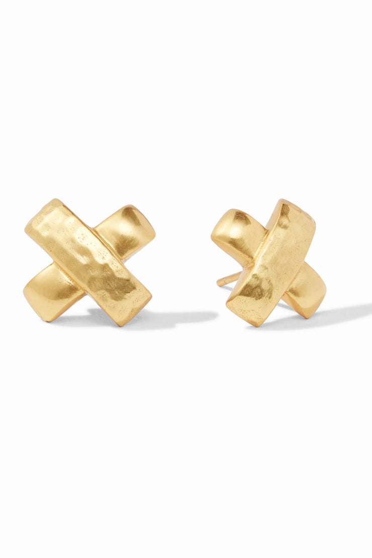 Catalina X Stud Earring