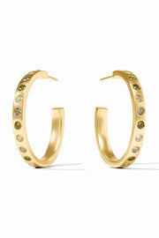 Rainbow Hoop Earring