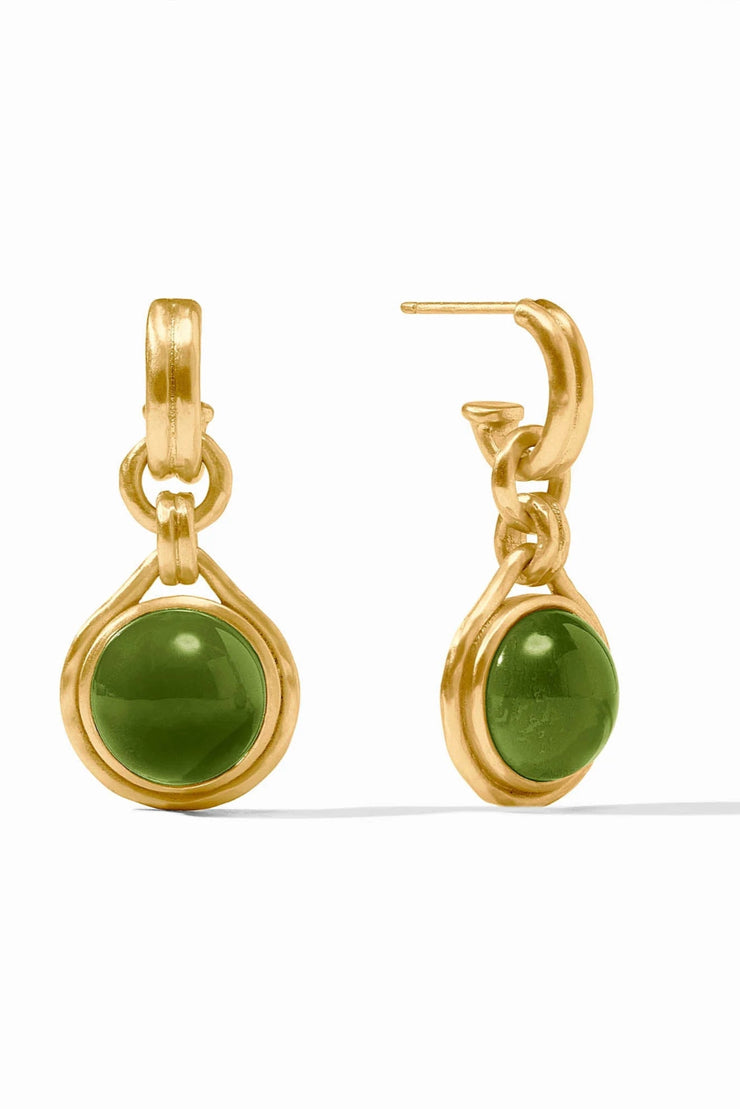 Solara Hoop & Charm Earring