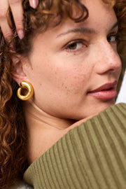 Solara Spiral Earring