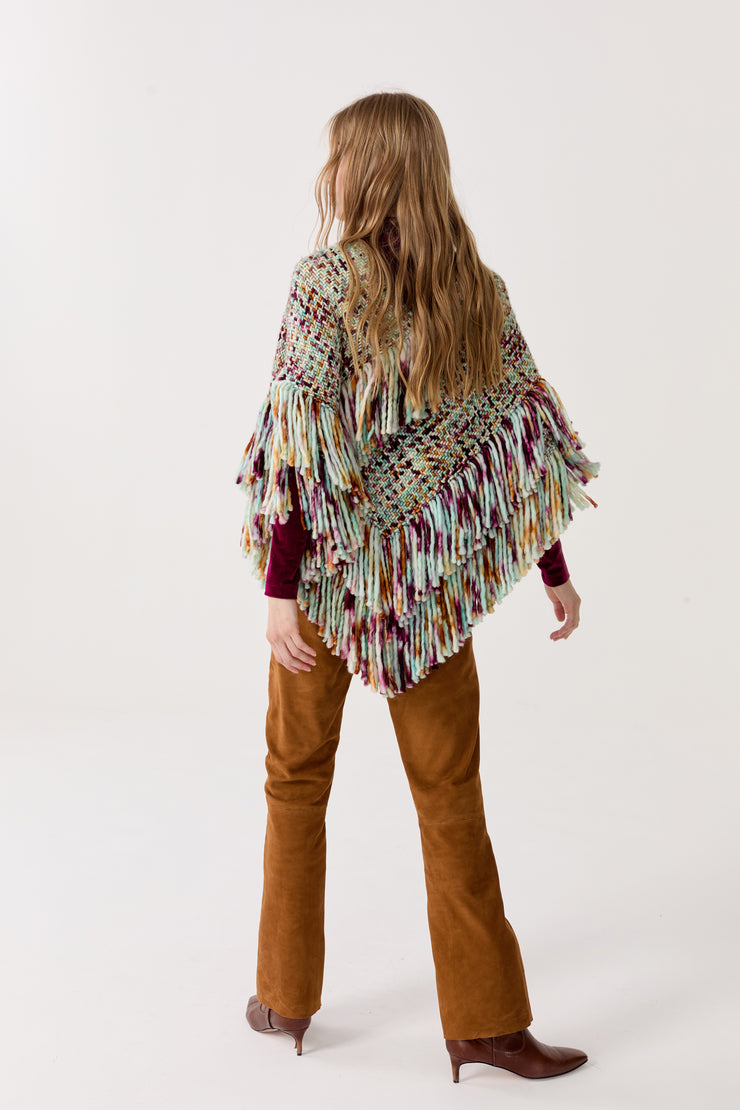 Merino Wool Poncho