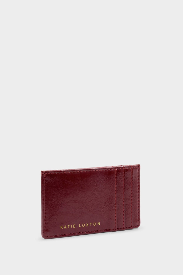 Laila Slim Textured Patent Cardholder