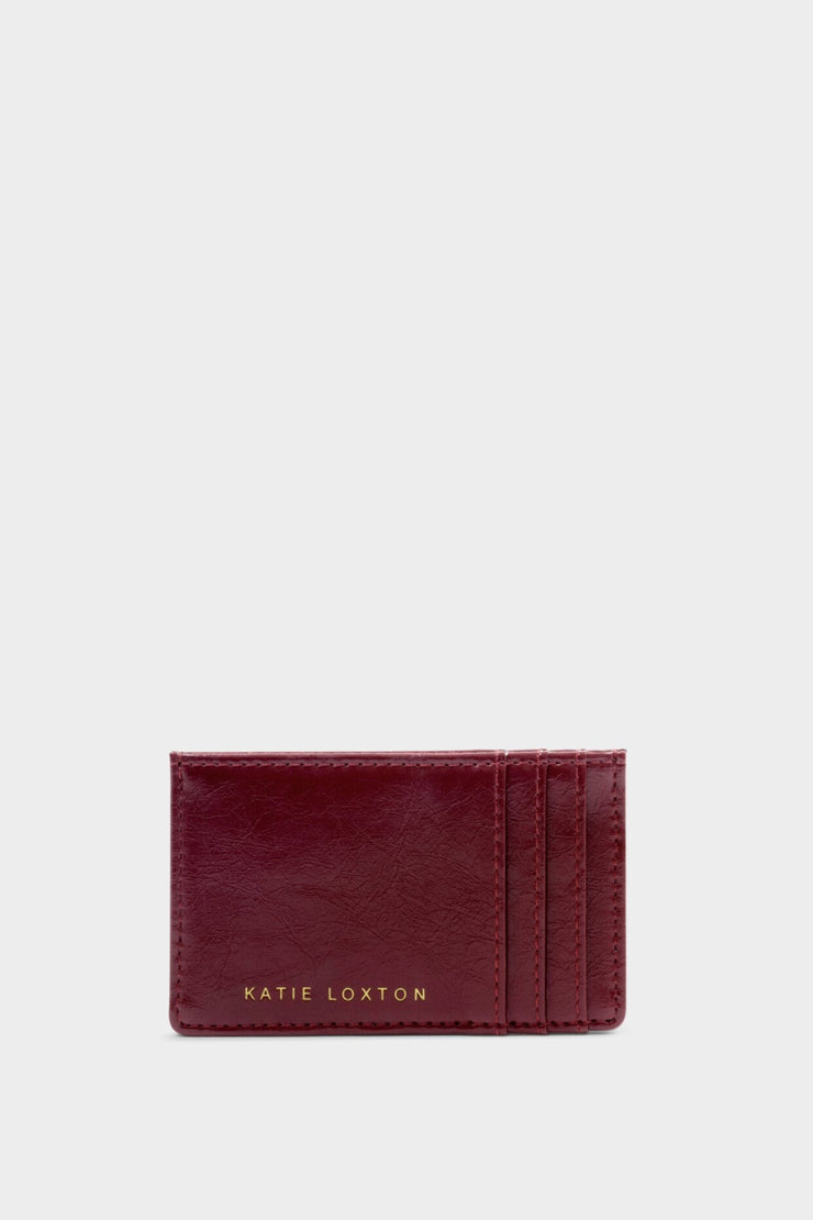 Laila Slim Textured Patent Cardholder