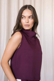 Mock Neck Shell