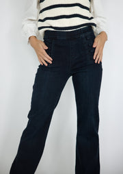Stretch Denim Flare Jean