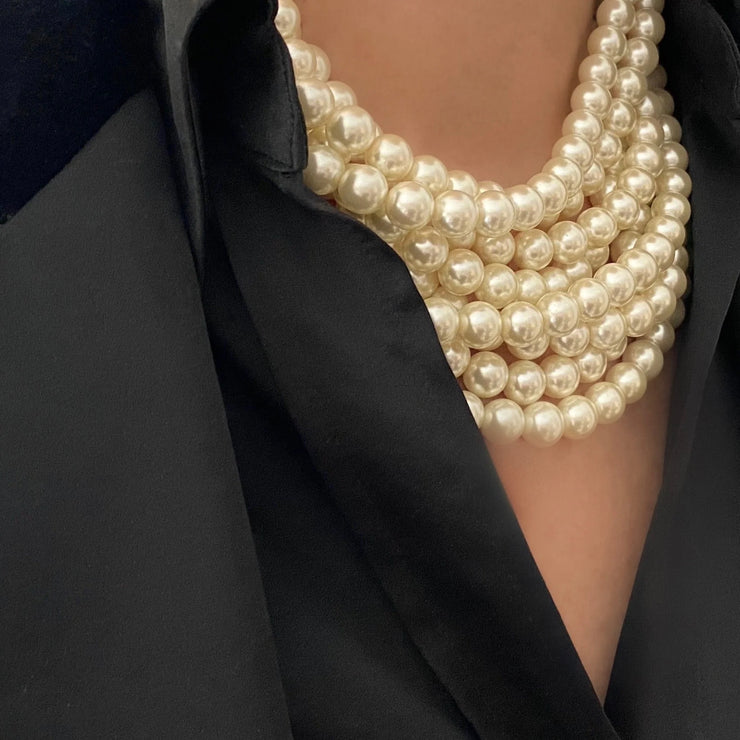 Pearl Cream Necklace