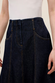 Gabrielle Denim Skirt