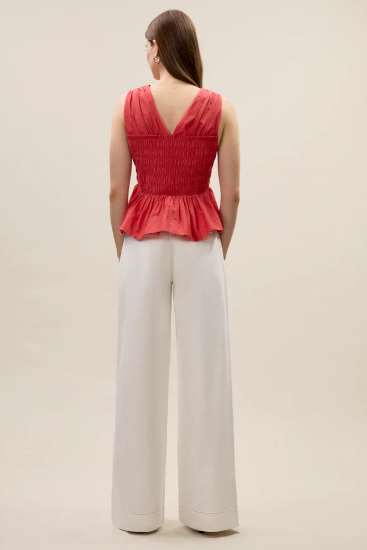 Merrick Silk Cotton Top