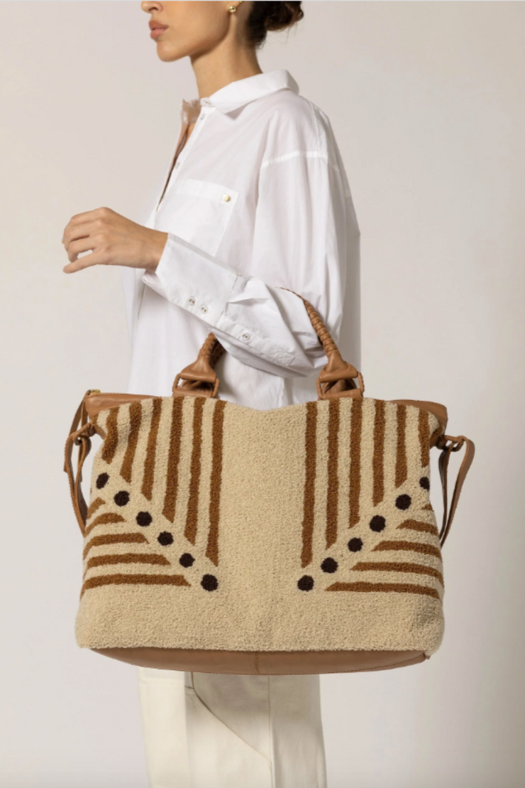 Lusso Stripe Weekender