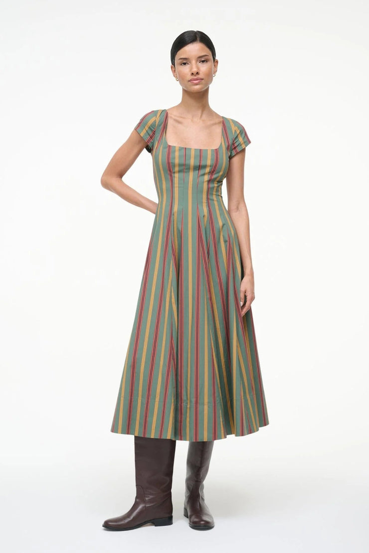 short sleeve wells dress STAUD Short Sleeve Wells Dress