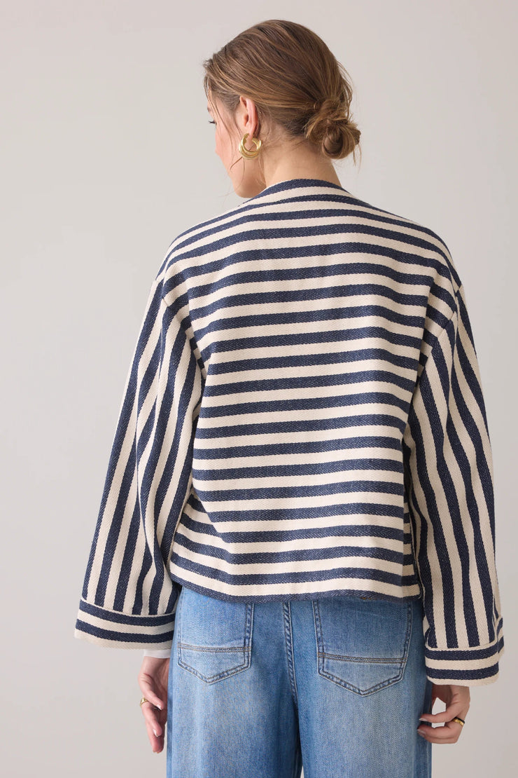 Round Neck Jacket, Reversible