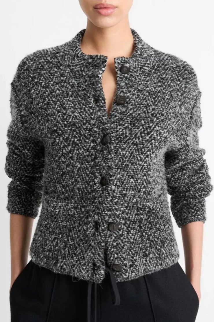 Herringbone Cardi Jacket