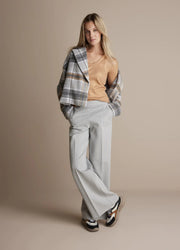 Wool Check Jacket