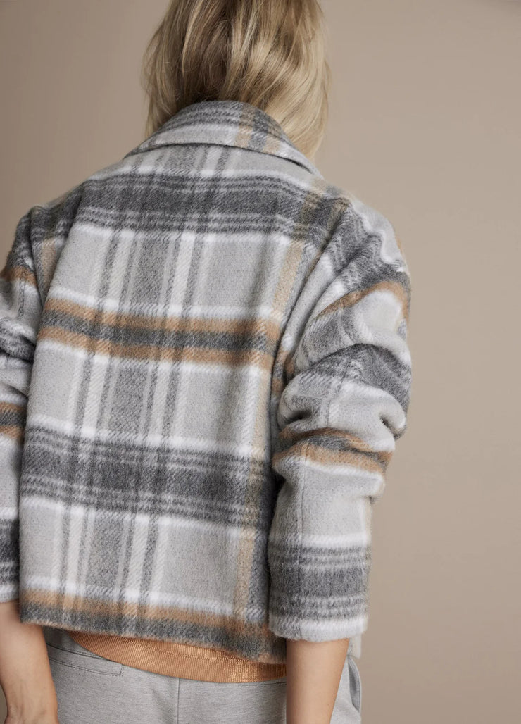 Wool Check Jacket