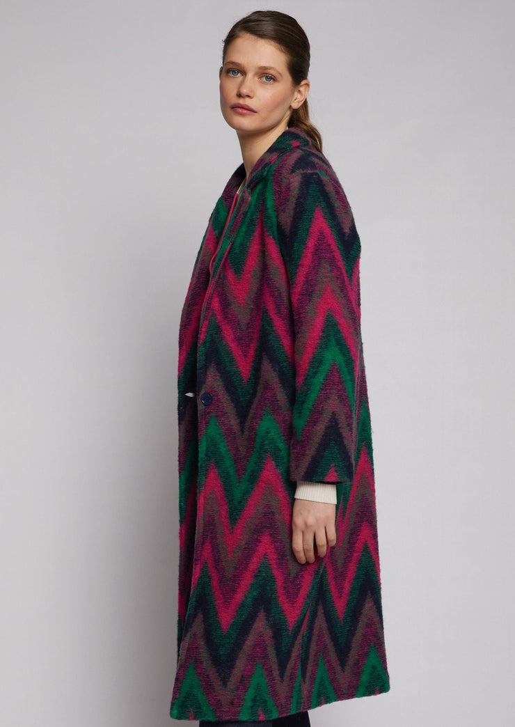 Yana Zigzag Coat