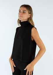 Mock Neck Shell