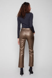 Slim Leg Metallic Pant