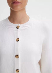 Cropped Button Cardigan