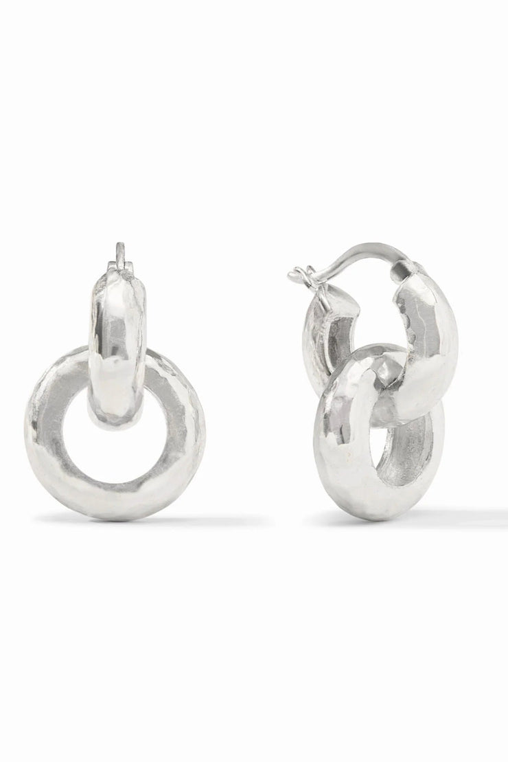 Catalina 2-in-1 Earring, Silver