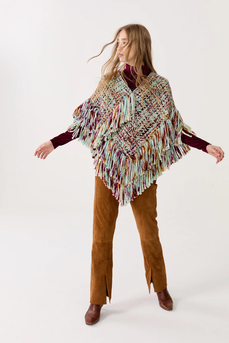 Merino Wool Poncho