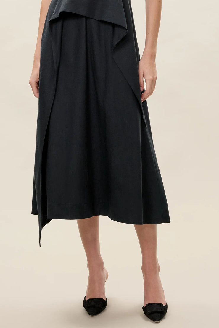 Stretch Linen Dress