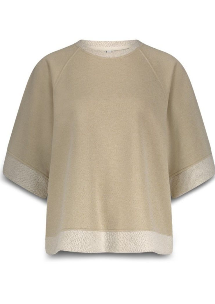 Glitter Short Sleeved Sweatshirt
