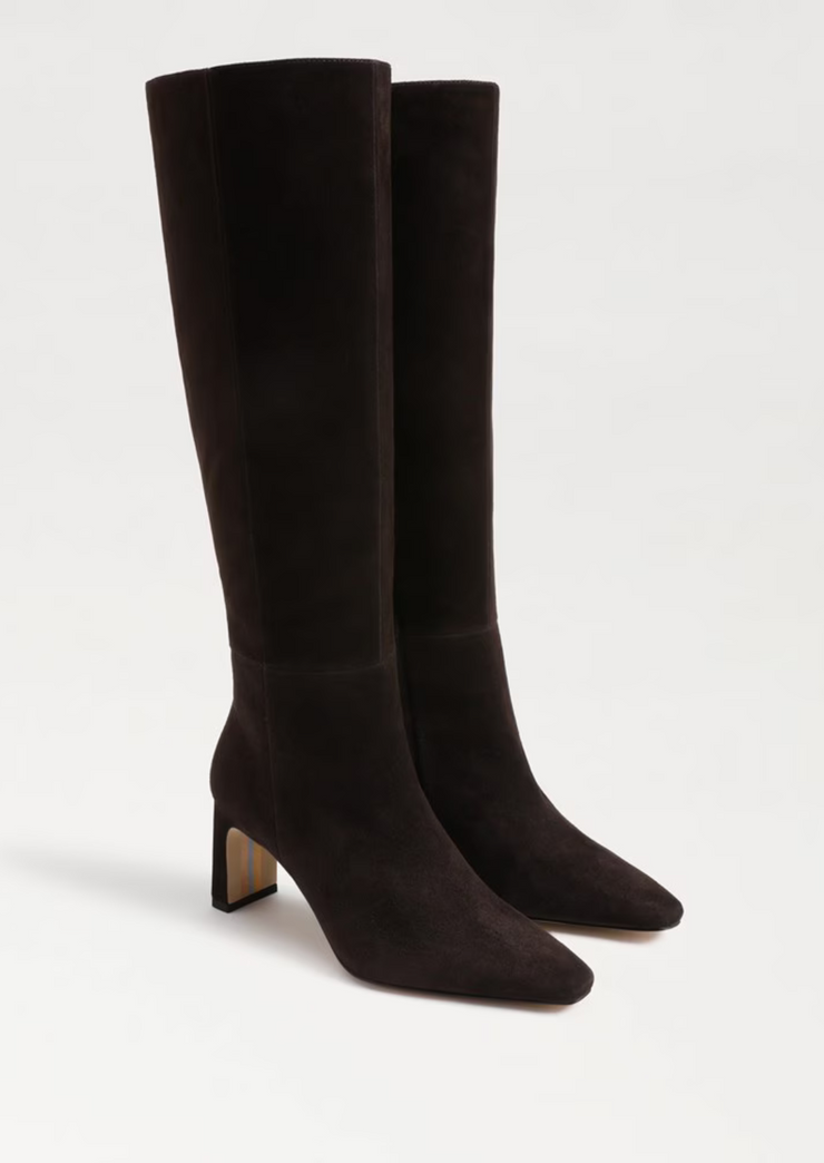 Sylvia Boot Chocolate Suede