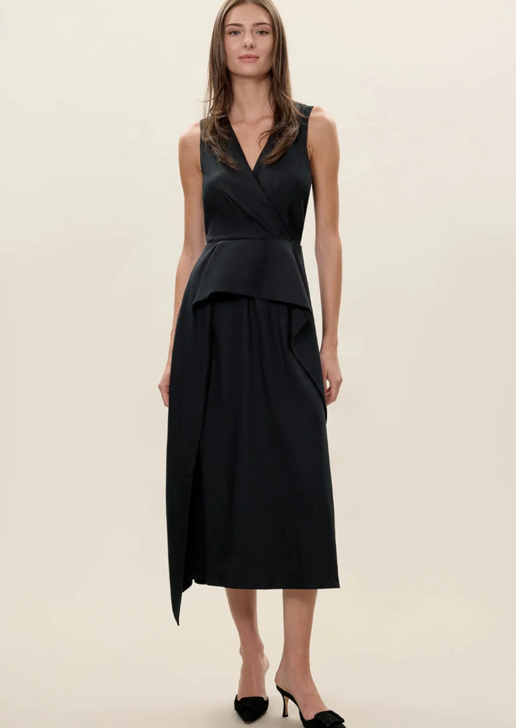 Stretch Linen Dress