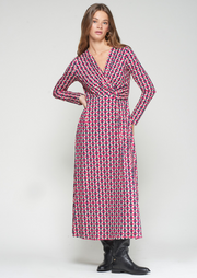 Amelia Dress, Hot Pink