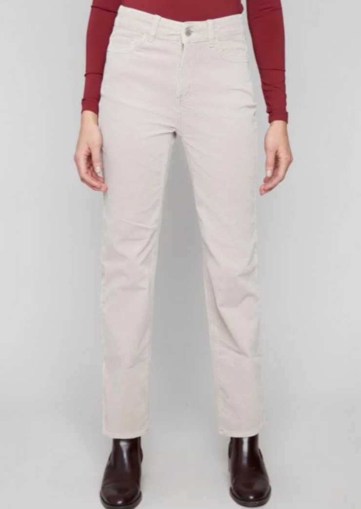 Straight Leg Corduroy Pant