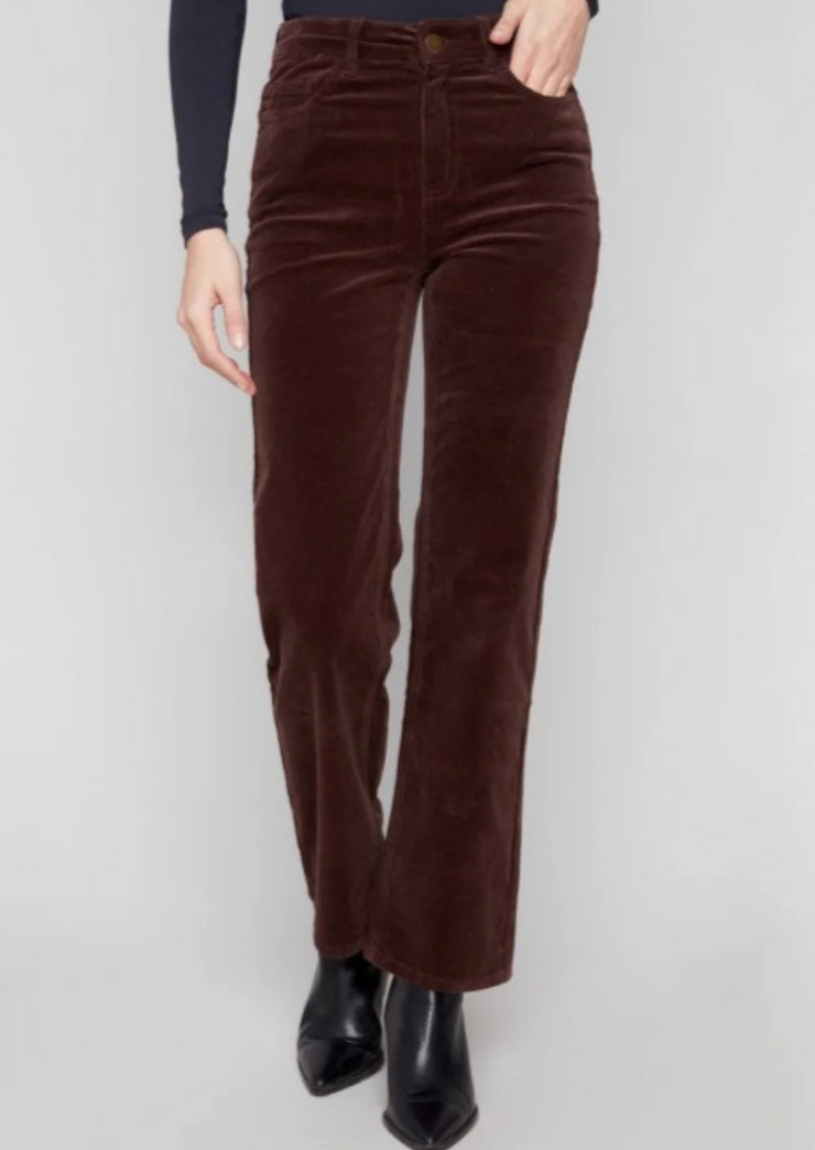 Straight Leg Corduroy Pant