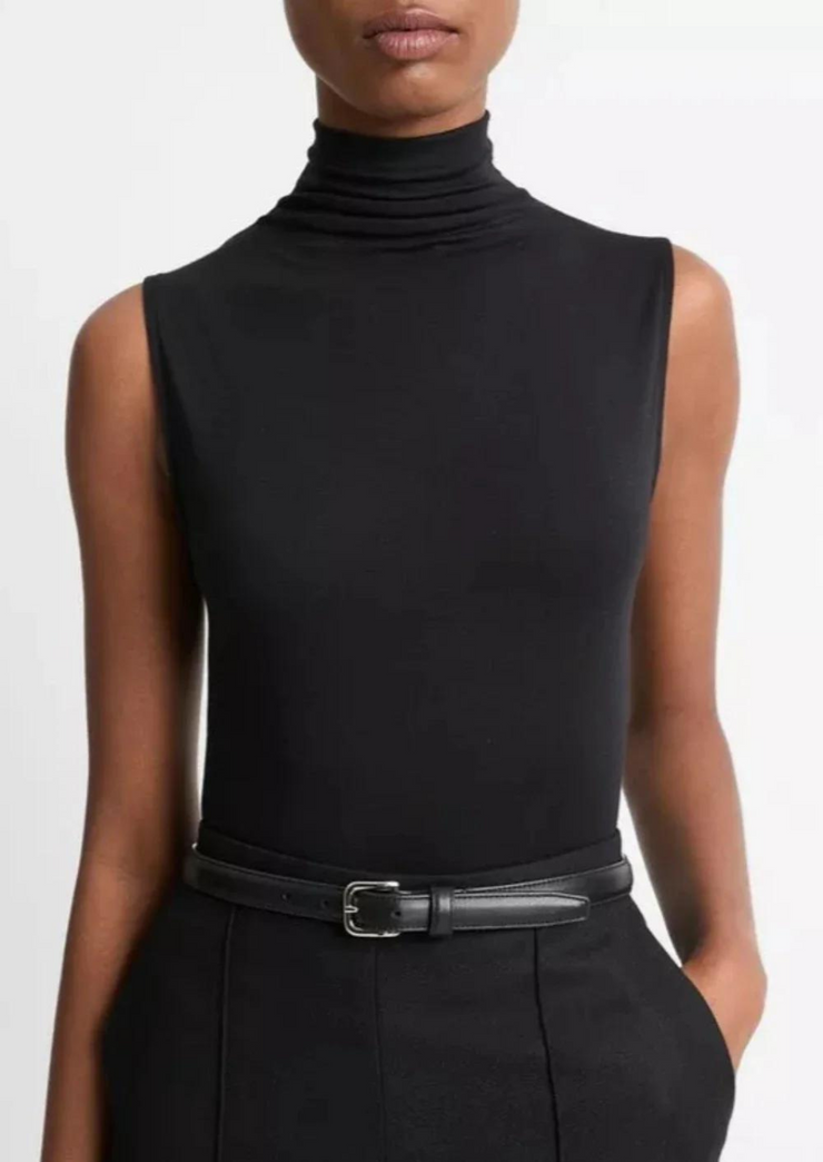 Sleeveless Turtleneck