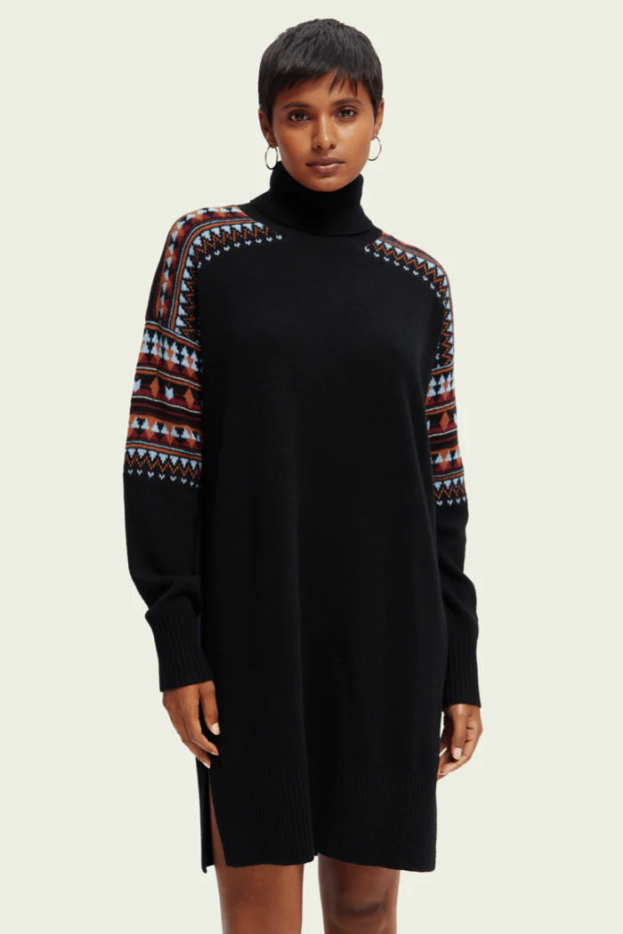 Roll Neck Dress