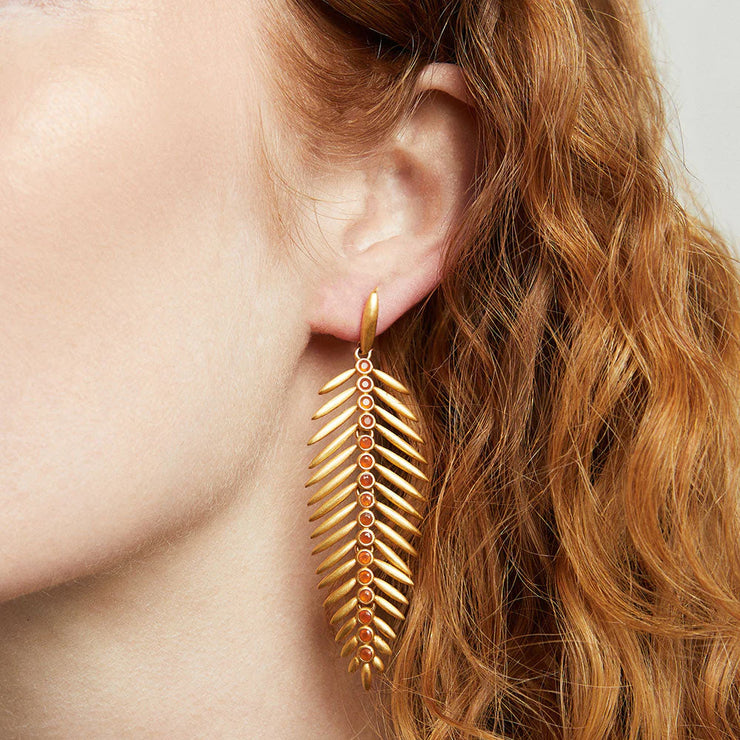 Palma Feather Earrings